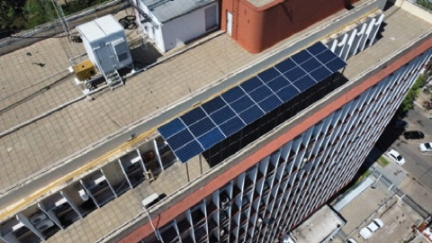 Instalación solar en edificios de departamentos, Resistencia, Chaco